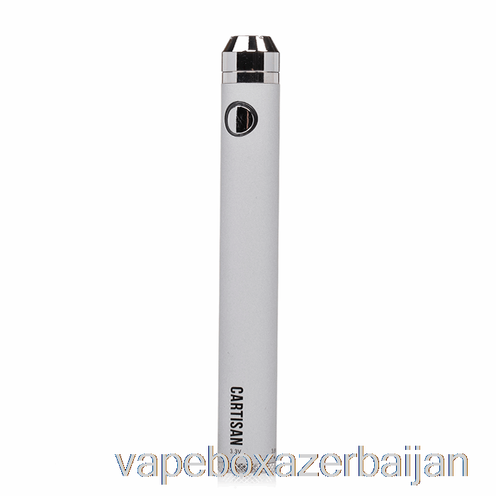 Vape Box Azerbaijan Cartisan eGo Spinner Twist 1300 510 Battery Silver